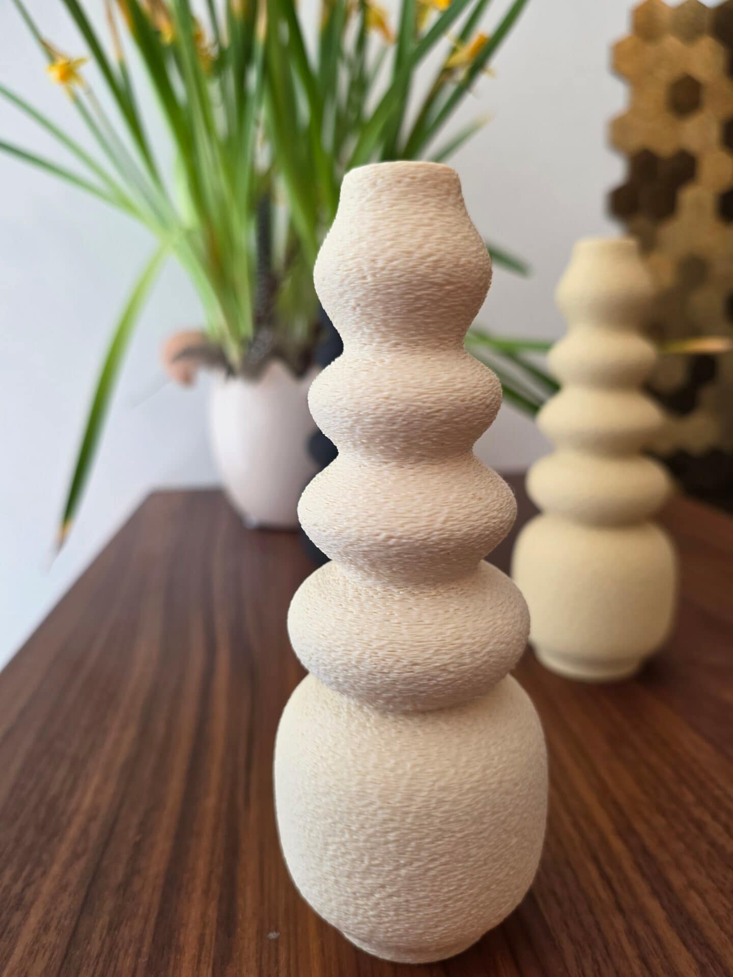 Noppenvase - gerippt & strukturiert – Bild 5