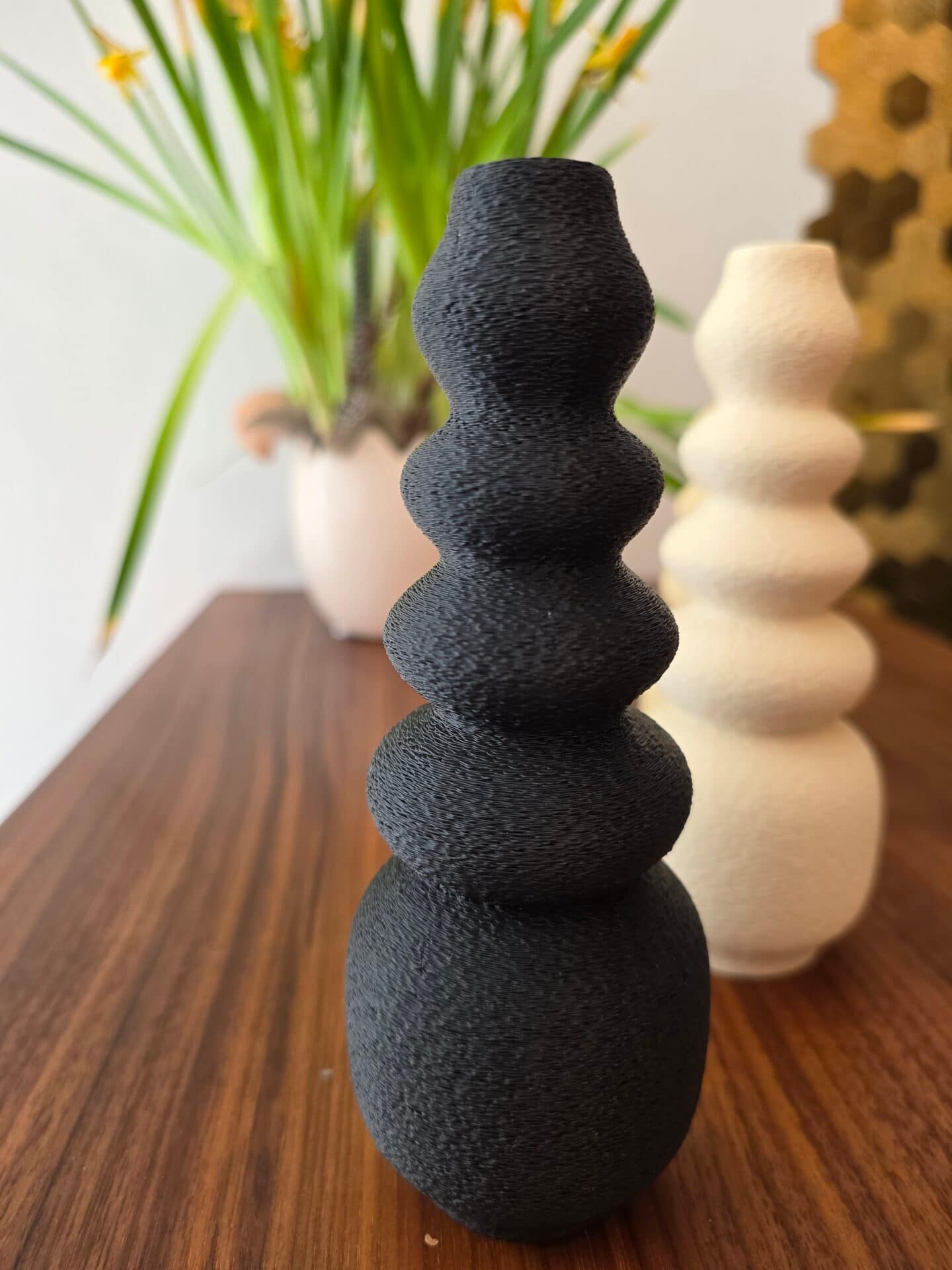 Noppenvase - gerippt & strukturiert – Bild 4
