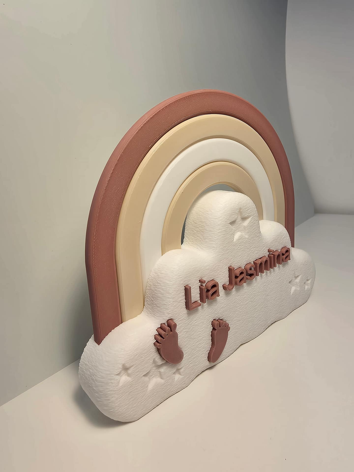 Baby Regenbogen Wolke- personalisierbar – Bild 3